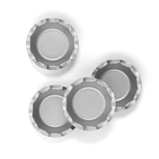 Foto 2 | Juego De Sartenes Para Tartaletas Cuisinart Estriadas, 4 Piezas, Minialeación De Acero - Venta Internacional.