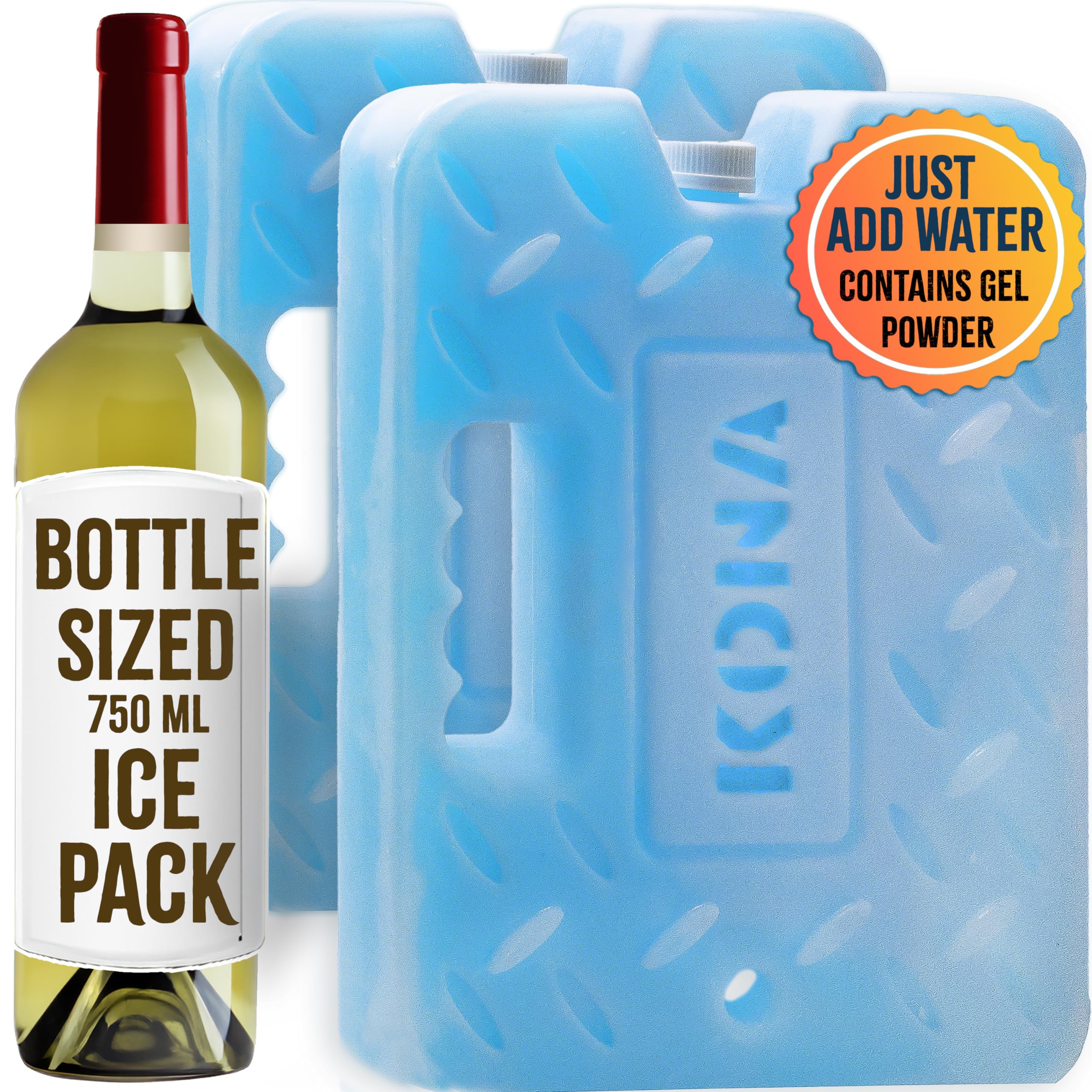 Foto 1 | Paquetes De Hielo Kona Blue Ice Para Refrigeradores De Larga Duración (paquete De 2) - Venta Internacional.
