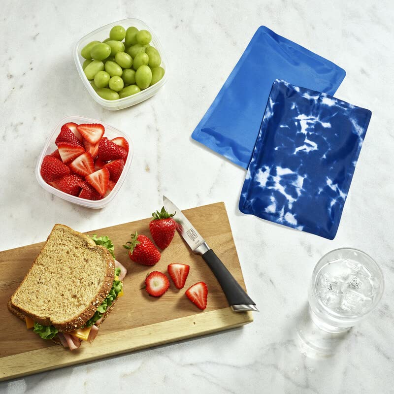 Foto 4 pulgar | Ice Packs Fit & Fresh Cool Coolers Soft Ice, Paquete De 2 Tintes Azules - Venta Internacional.