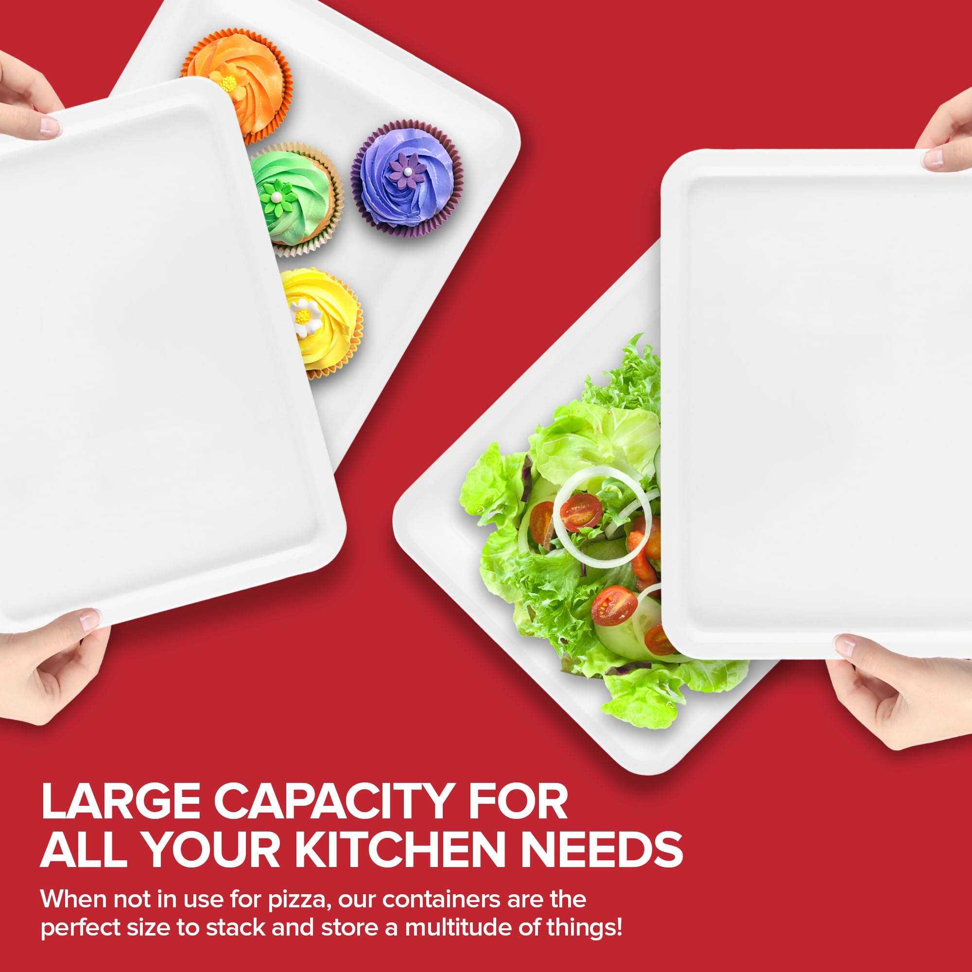 Foto 5 | Recipiente Antiadherente Stock Your Home (paquete De 2) Con Tapa - Venta Internacional.