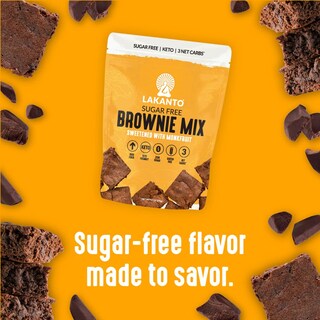 Foto 4 | Edulcorante Brownie Mix Lakanto Sin Azúcar De Monje 300 G - Venta Internacional.