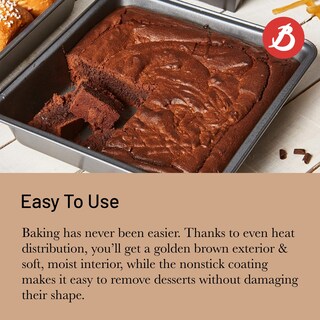 Foto 4 | Brownie Mold De Buyer Antiadherente Perfecto Para Brownies Pasteles Y Pan - Venta Internacional.