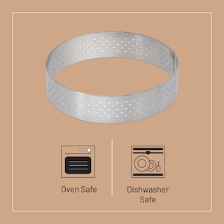 Foto 3 | Tart Ring De Buyer Redondo Perforado 10 Cm De Diámetro Y 2 Cm De Altura - Venta Internacional.