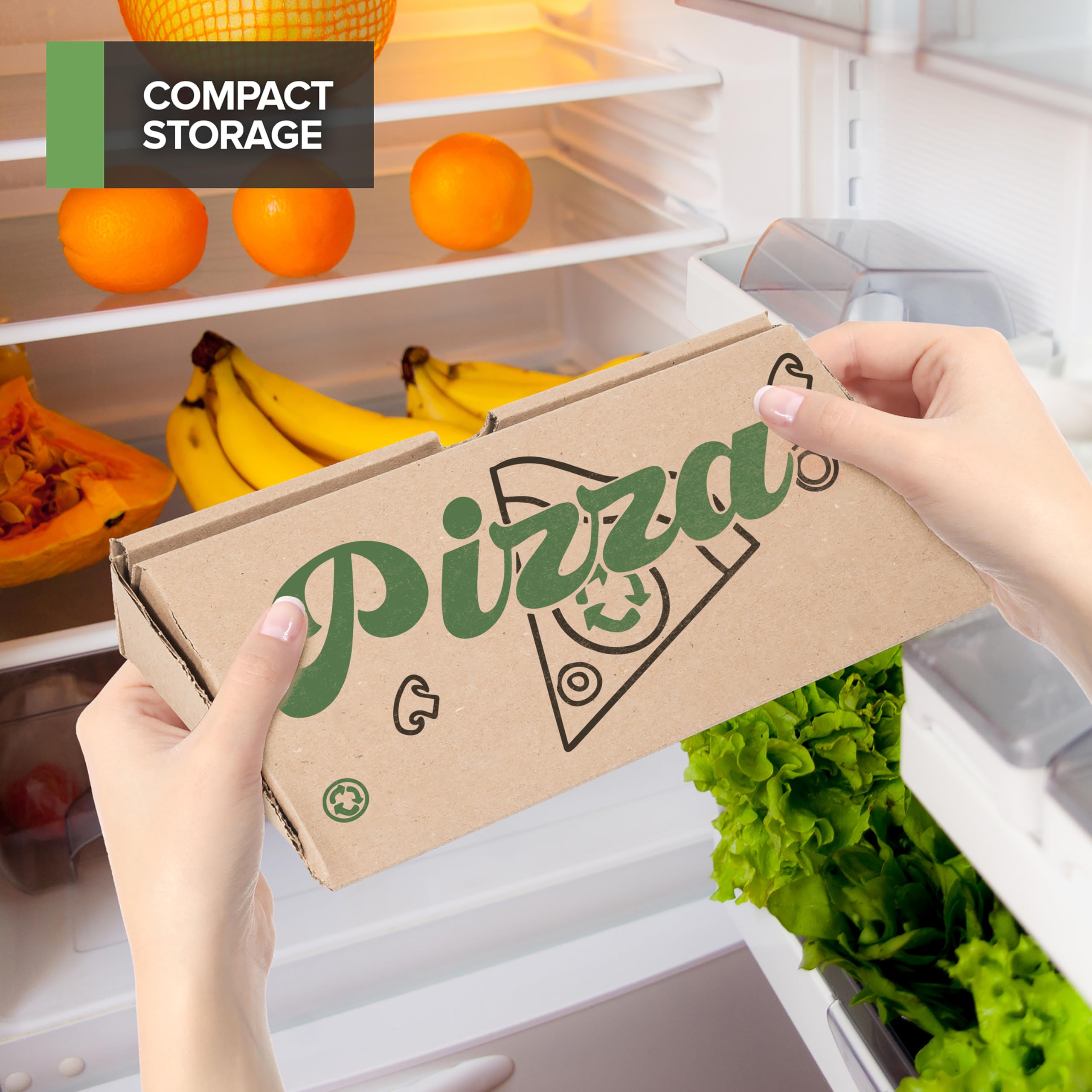 Foto 8 pulgar | Caja Para Pizza Stock Your Home Recycled Kraft  10 X 10 Unidades - Venta Internacional.