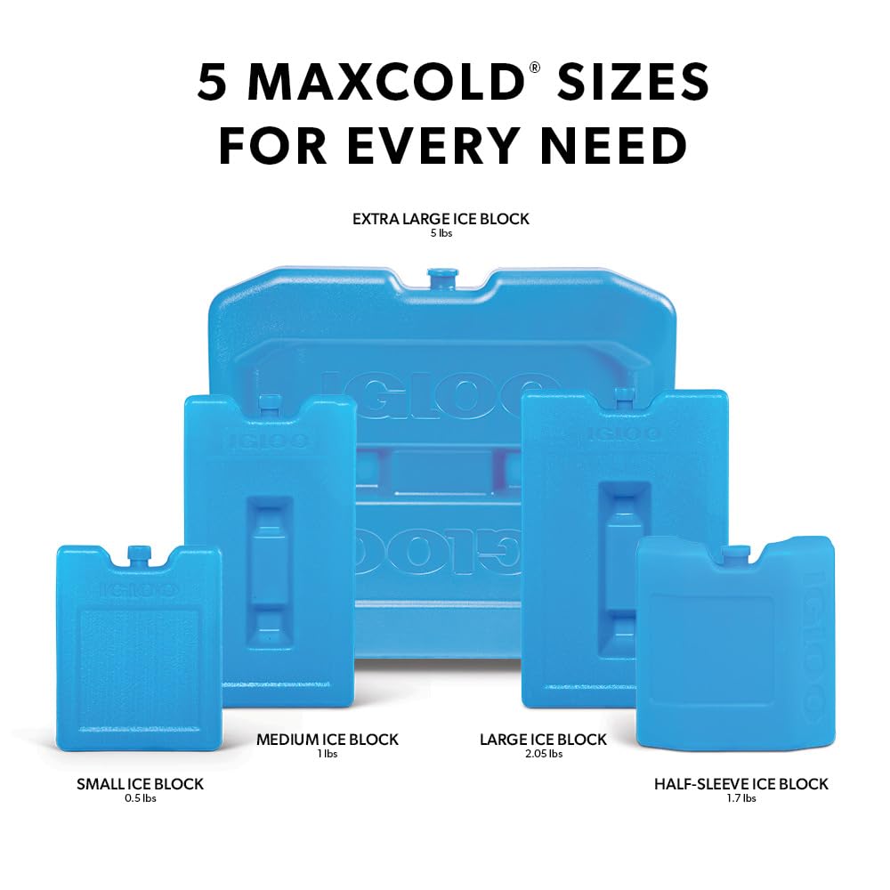 Foto 6 pulgar | Ice Blocks Igloo Medium Maxcold  Paquete De 2 Unidades  Reutilizables Para Refrigeradores - Venta Internacional.