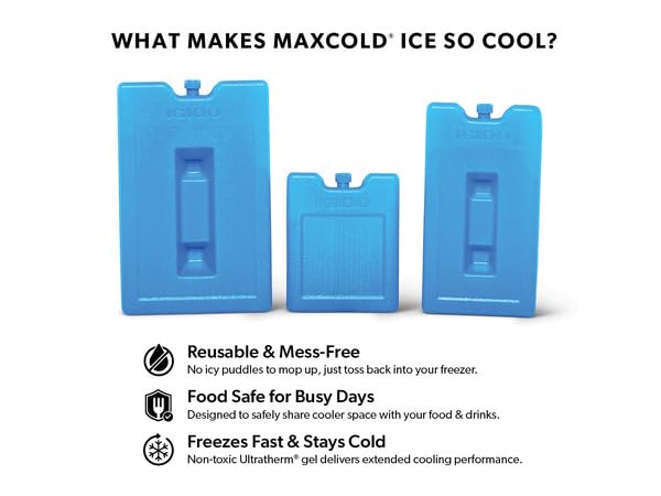 Foto 7 pulgar | Ice Blocks Igloo Medium Maxcold  Paquete De 2 Unidades  Reutilizables Para Refrigeradores - Venta Internacional.