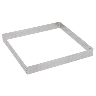 Foto 1 | Tart Ring De Buyer Cuadrado Perforado 20 X 20 X 2 Cm Fabricado En Francia - Venta Internacional.