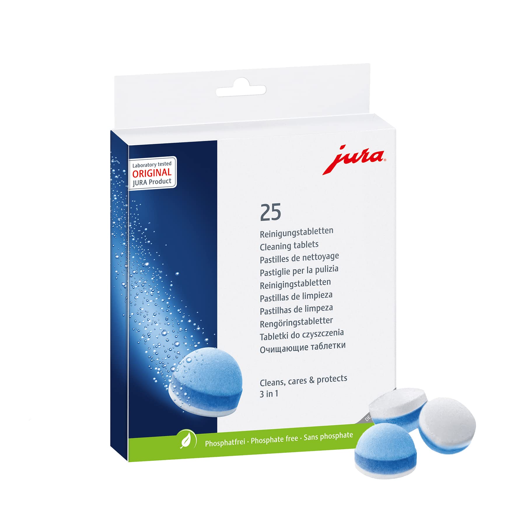 Venta Internacional - Tabletas Limpiadoras Jura 3-Phase 25045 para Todas las Máquinas $1,079