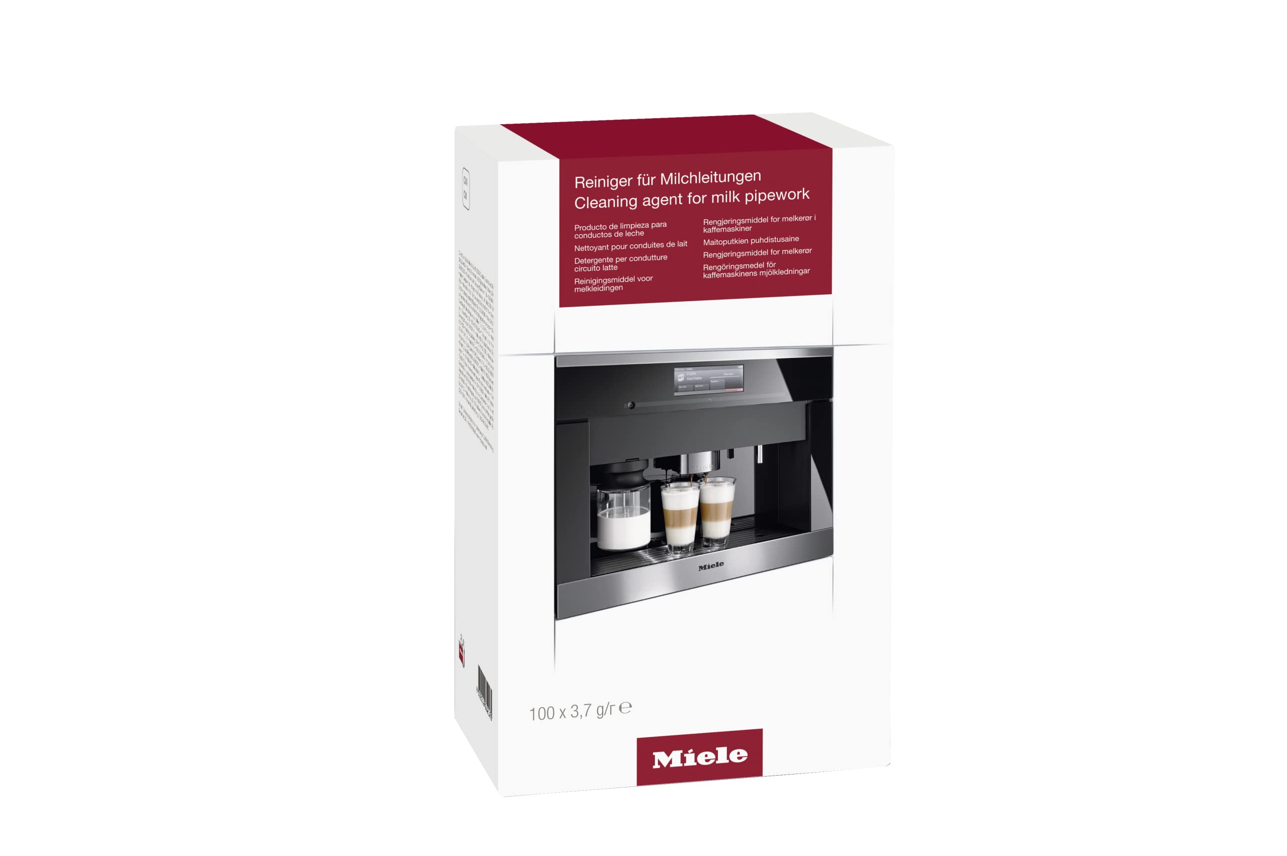Foto 1 | Limpiador De Tuberías Miele Original Para Máquinas De Café, 100 Paquetes - Venta Internacional.