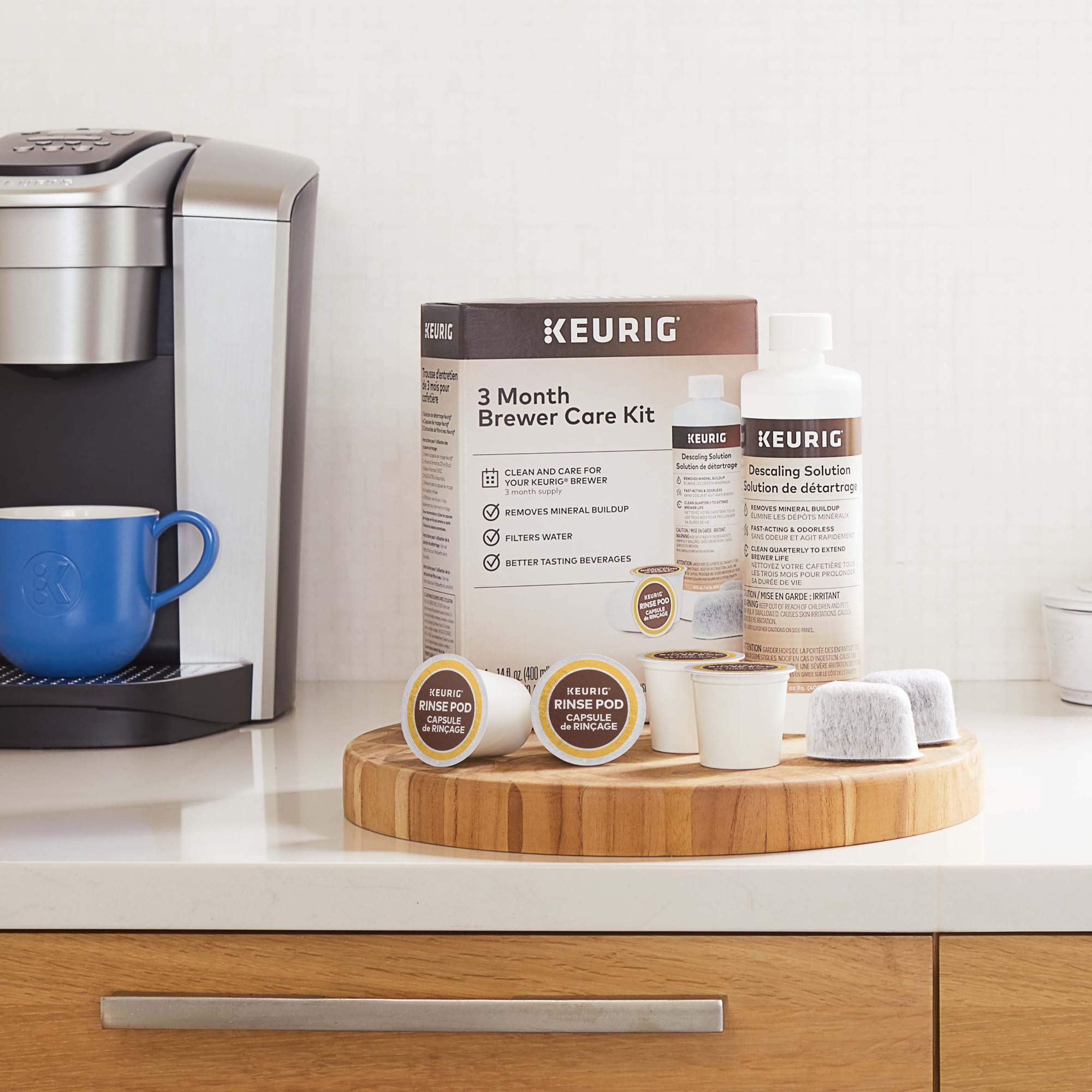 Foto 3 | Kit De Mantenimiento Keurig K-duo Brewer Con Pastillas Limpiadoras - Venta Internacional.