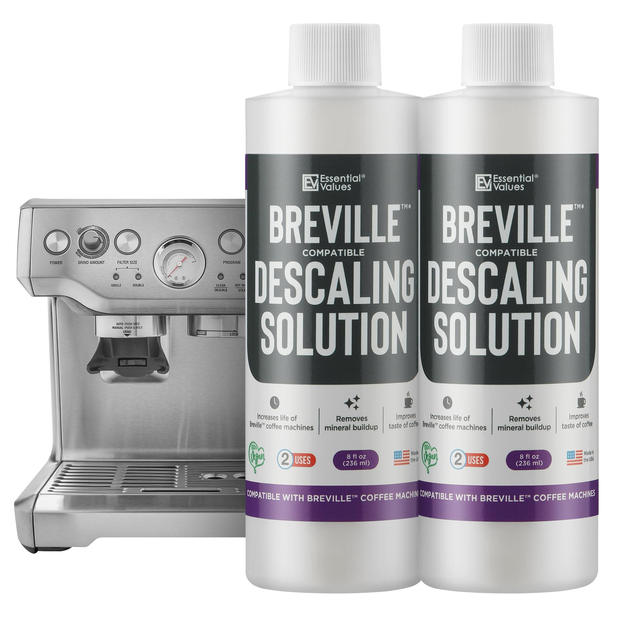 Solución Descalcificadora Essential Values Cafeteras Breville - Venta Internacional. $1,114