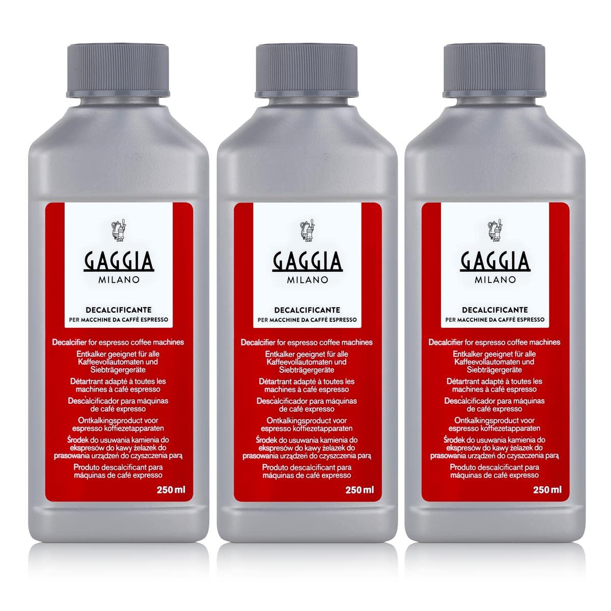 Solución Descalcificadora Y Descalcificadora Gaggia 250 Ml (3 Botellas) - Venta Internacional. $1,269