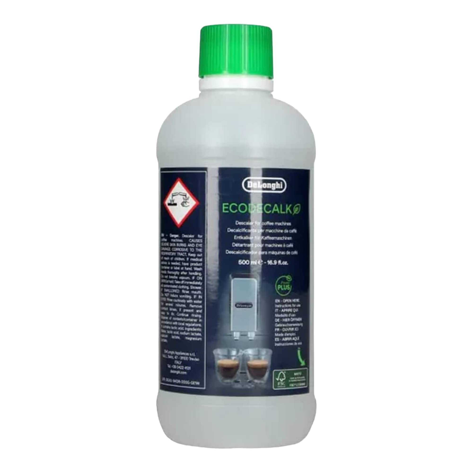 Foto 3 pulgar | Descalcificador De Café De'longhi Ecodecalk Natural 500 Ml - Venta Internacional.