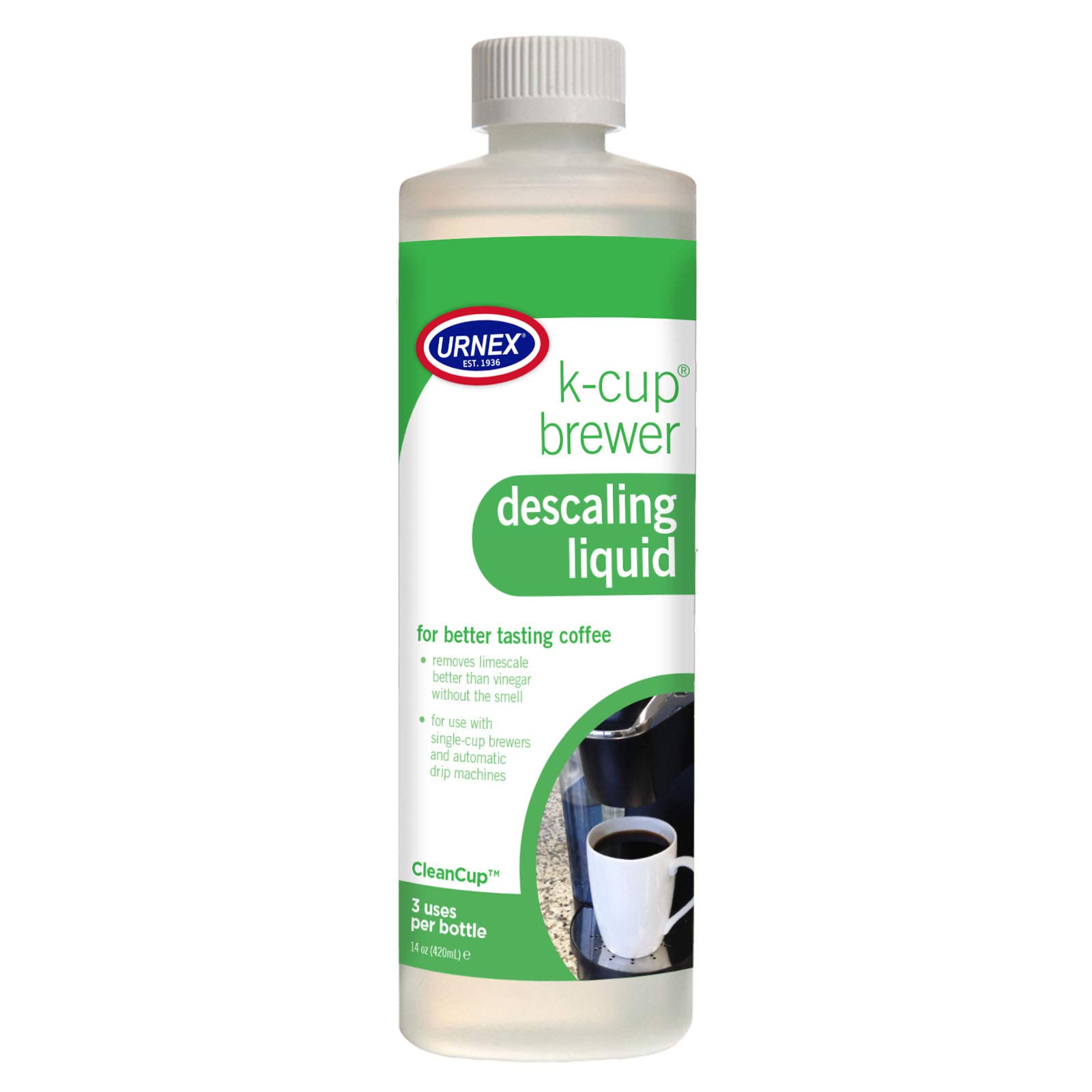 Foto 2 pulgar | Solución Desincrustante Urnex K-Cup Cleancup 414 ml para Keurig - Venta Internacional