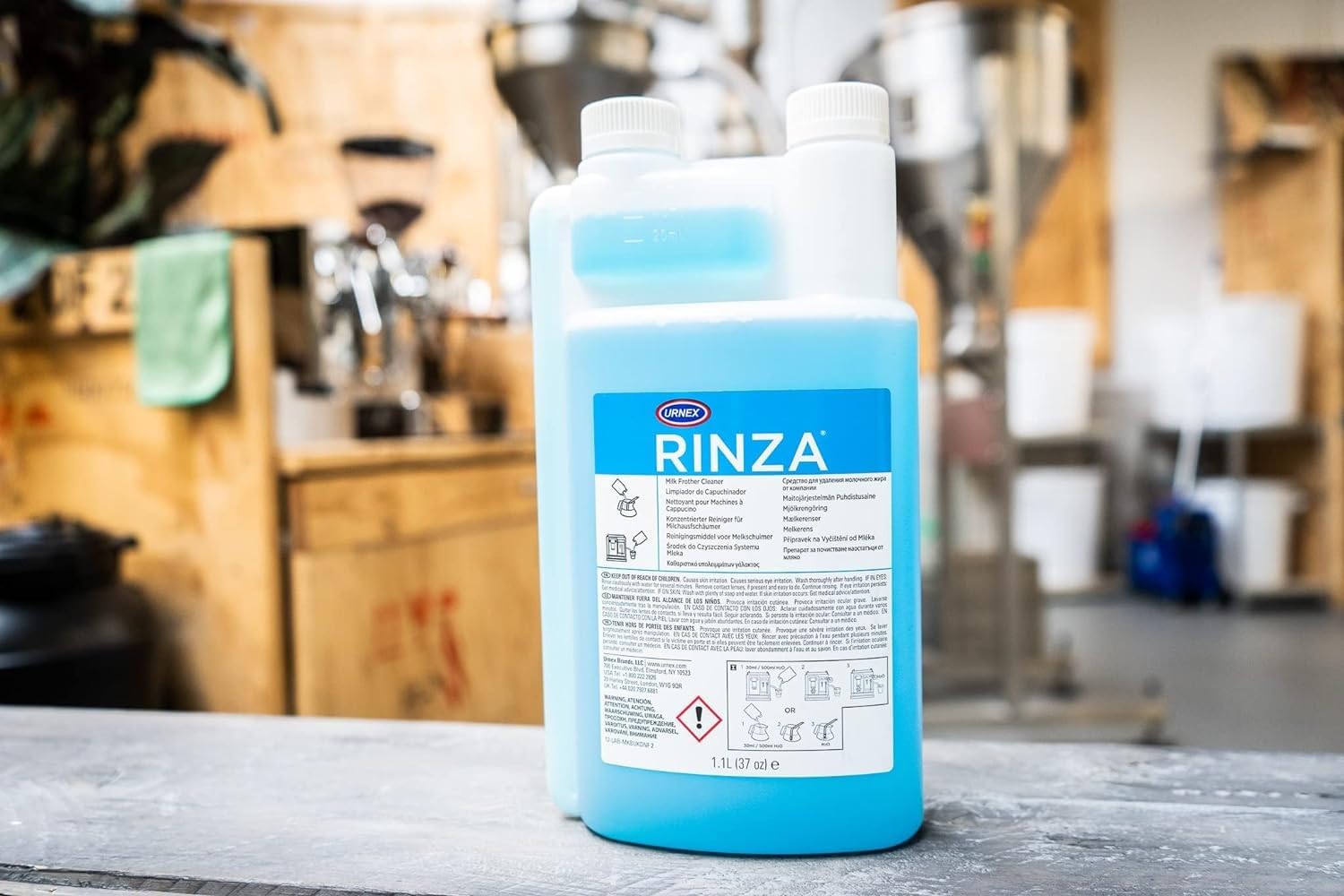 Foto 5 | Limpiador Espumador De Leche Urnex Rinza Alkaline 1l - Venta Internacional.