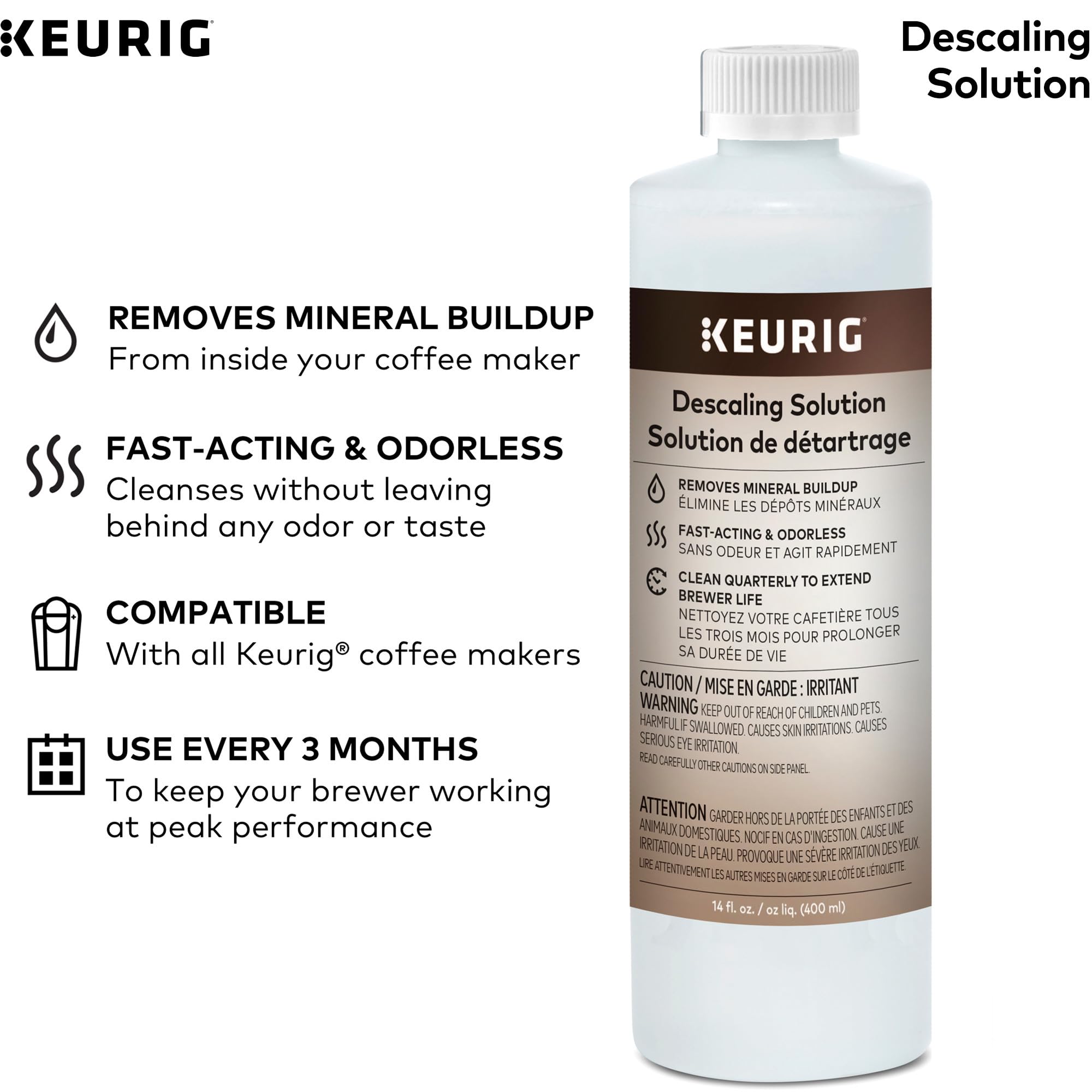 Foto 6 pulgar | Kit De Mantenimiento Keurig Brewer Con Solución Desincrustante Y Filtro - Venta Internacional.
