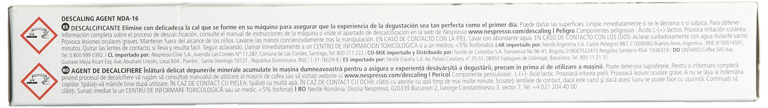 Foto 2 | Solución Desincrustante Nespresso 2 Piezas de 100 ml C/U - Venta Internacional