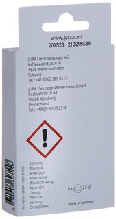 Foto 2 | Tabletas Limpiadoras Jura 2-phase Para Cafetera (6 Tabletas) - Venta Internacional.