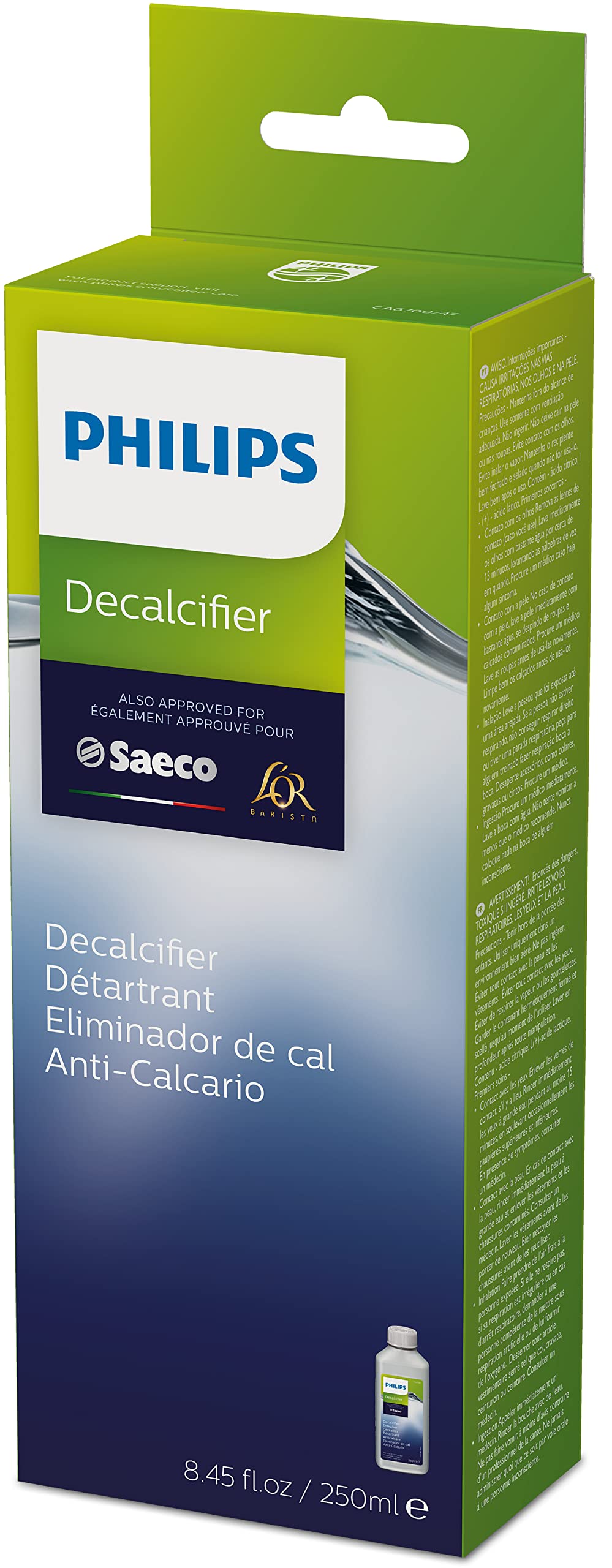 Foto 5 pulgar | Descalcificador Philips Para Electrodomésticos De Cocina Philips Original, 250 Ml - Venta Internacional.