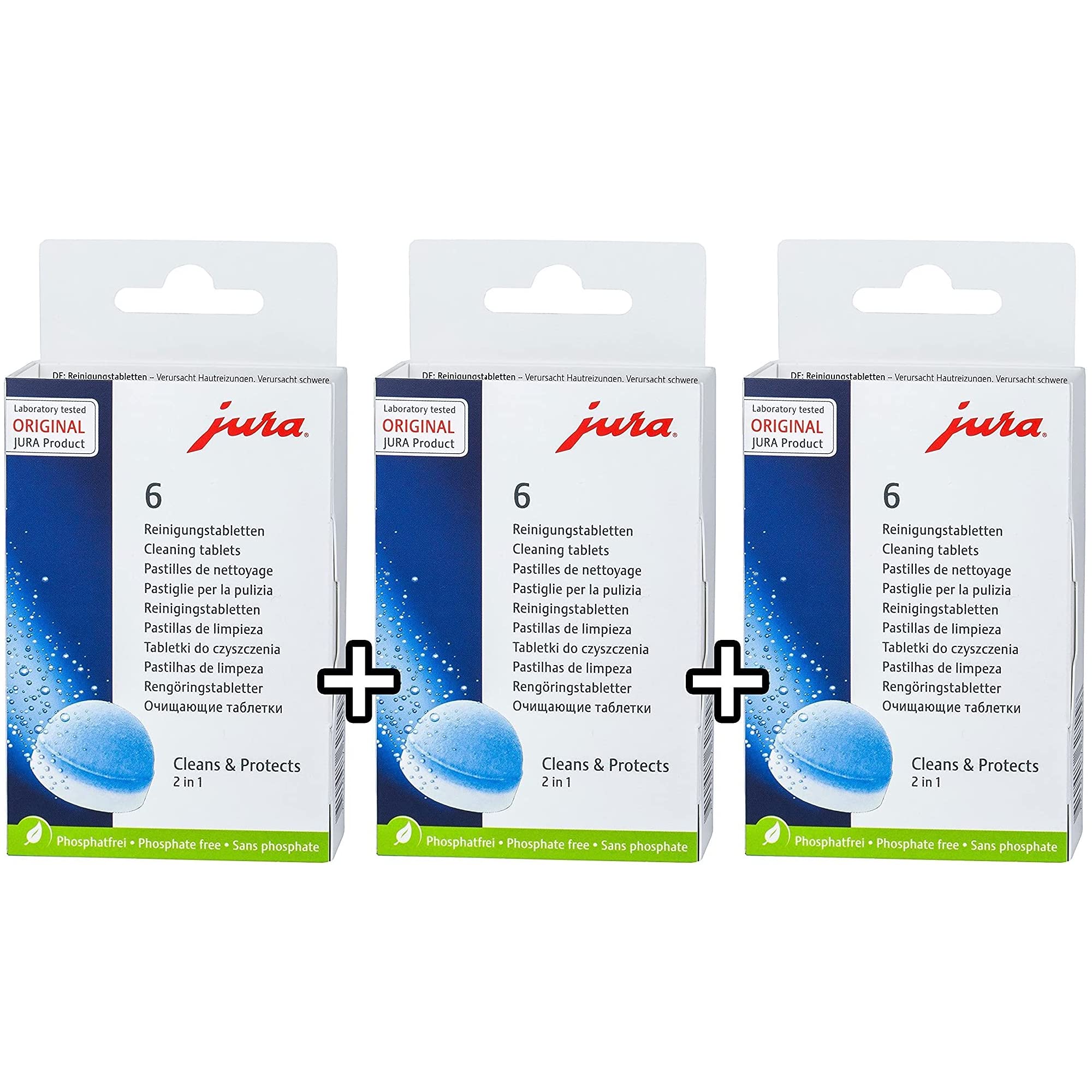 Tabletas Limpiadoras Jura 2-phase Para Café Completamente Automático 18 - Venta Internacional.