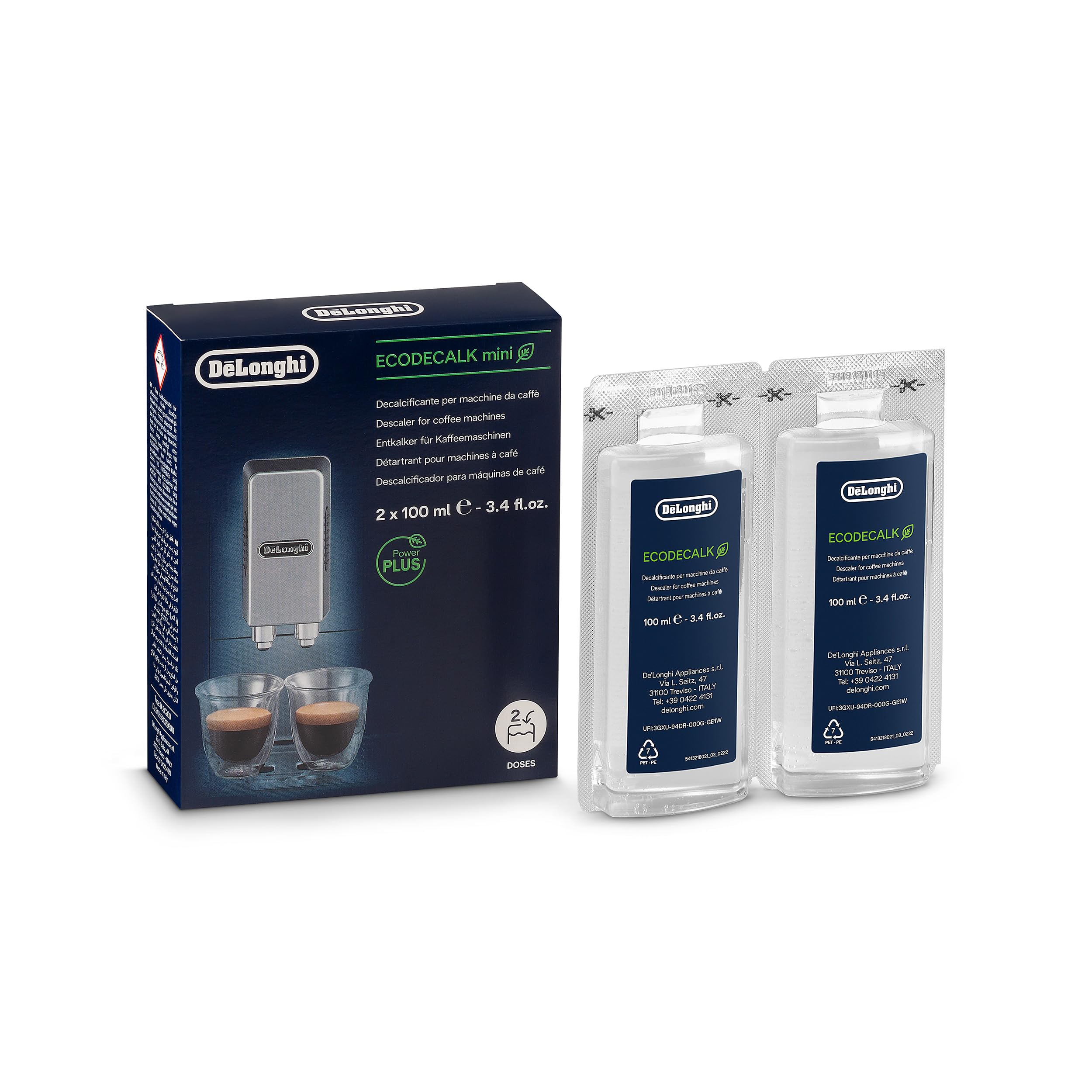 Descalcificador De'longhi Ecodecalk Ecológico Para Máquinas De Café - Venta Internacional.