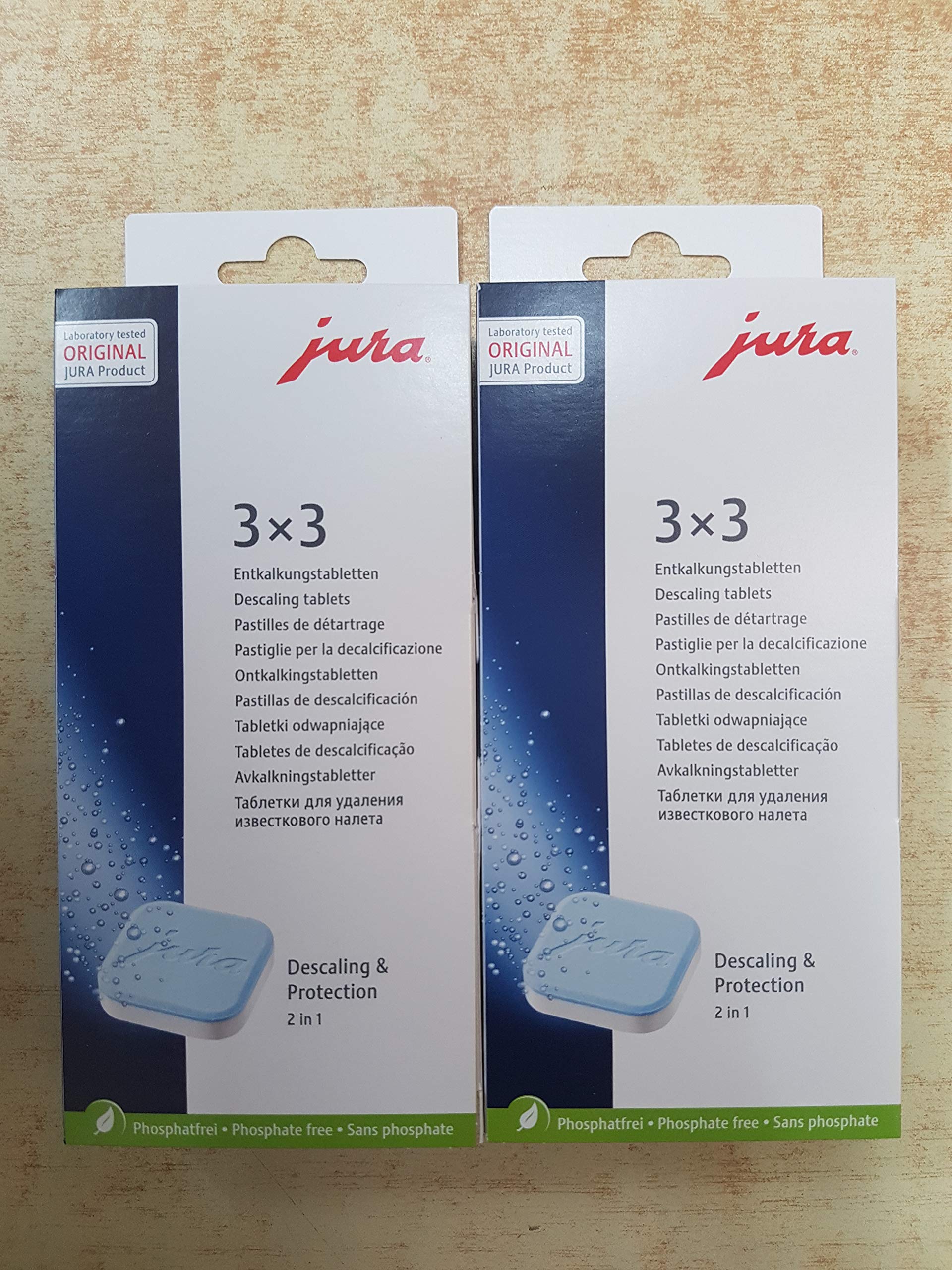 Tabletas Descalcificantes Jura Para Todas Las Máquinas Jura, 18 Tabletas - Venta Internacional.
