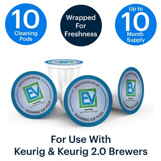 Foto 3 | Paquete de 10 Unidades de Keurig Compatibles con Rinse Pods Essential Values - Venta Internacional