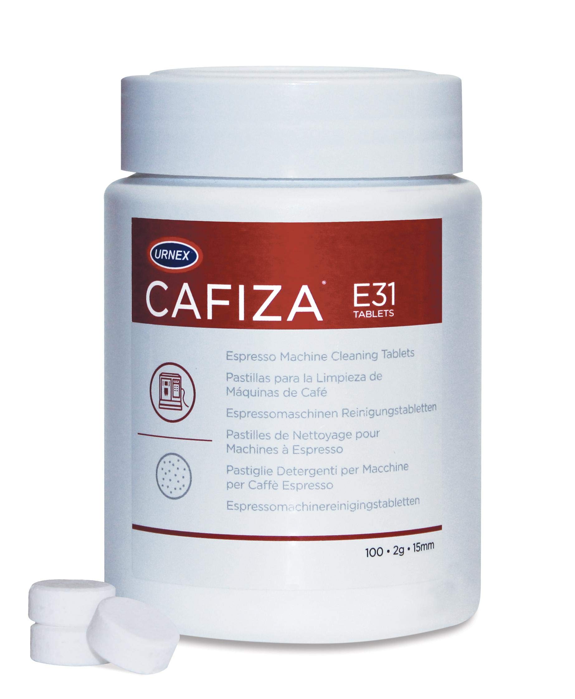 Tabletas Limpiadoras Para Cafeteras Urnex Cafiza 100 Tabletas - Venta Internacional.