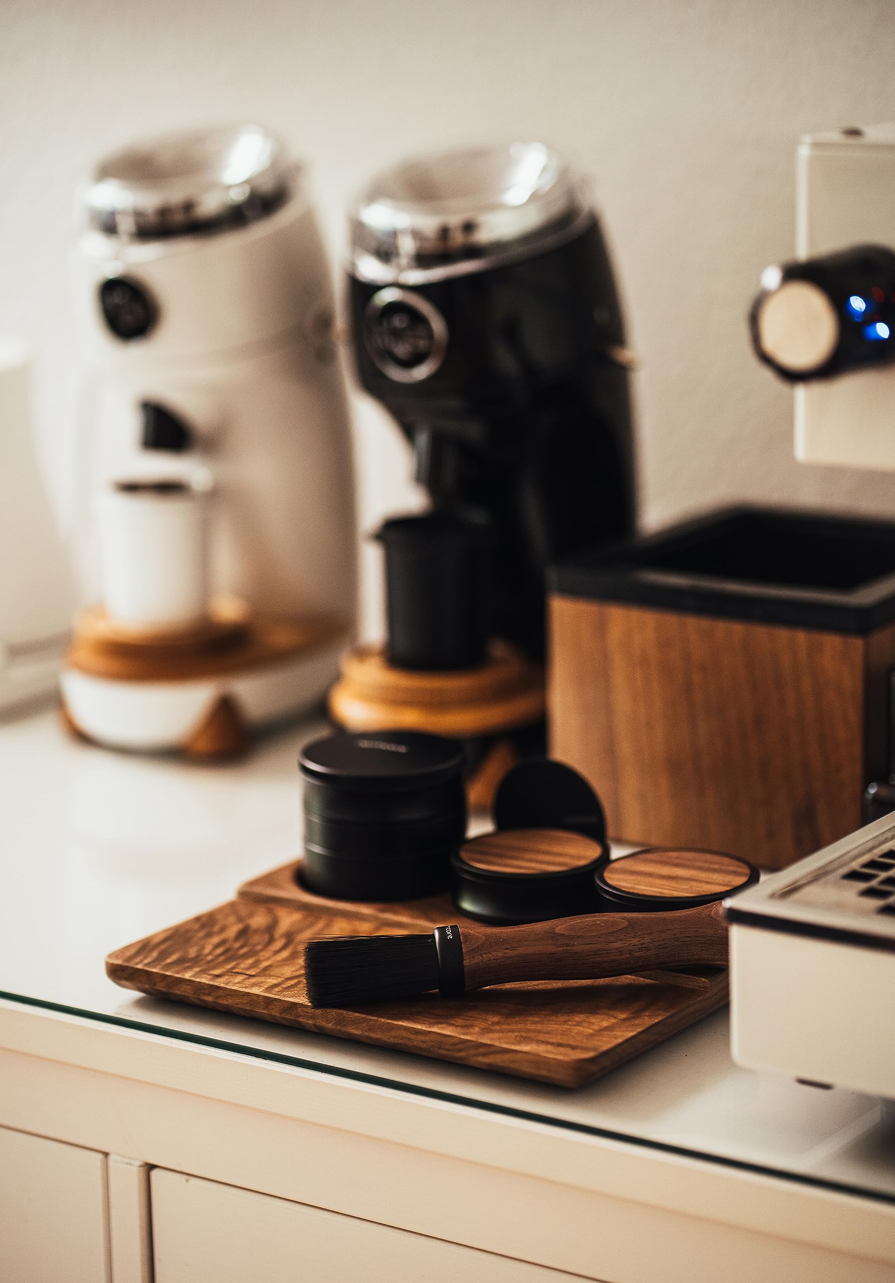 Foto 4 | Cepillo De Limpieza De Café Normcore Barista Con Mango De Madera De Nogal - Venta Internacional.