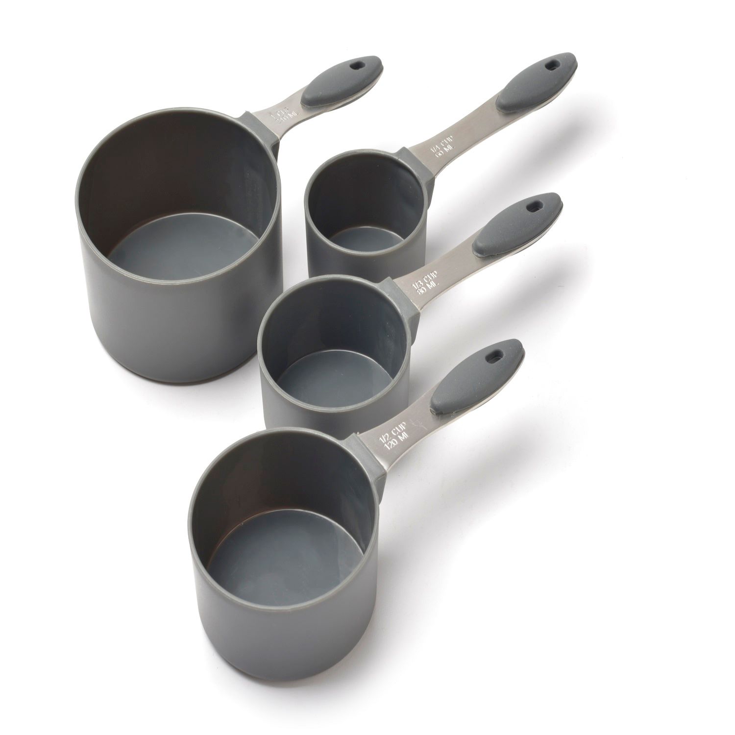 Foto 2 pulgar | Tazas Medidoras Press 86807 color Gris 4 Piezas