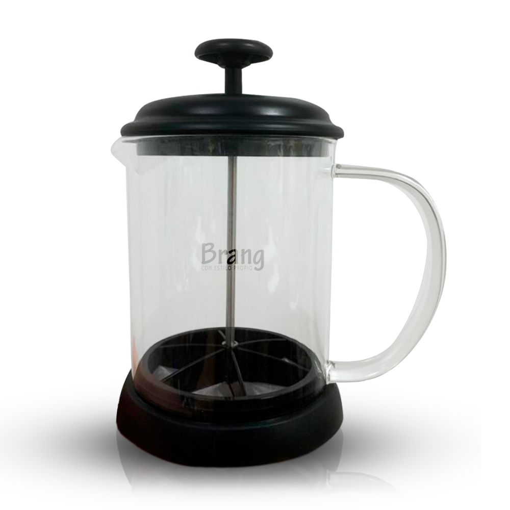 Foto 2 pulgar | Prensa Francesa Brang para Café 600 ml Vidrio Pvc Negro