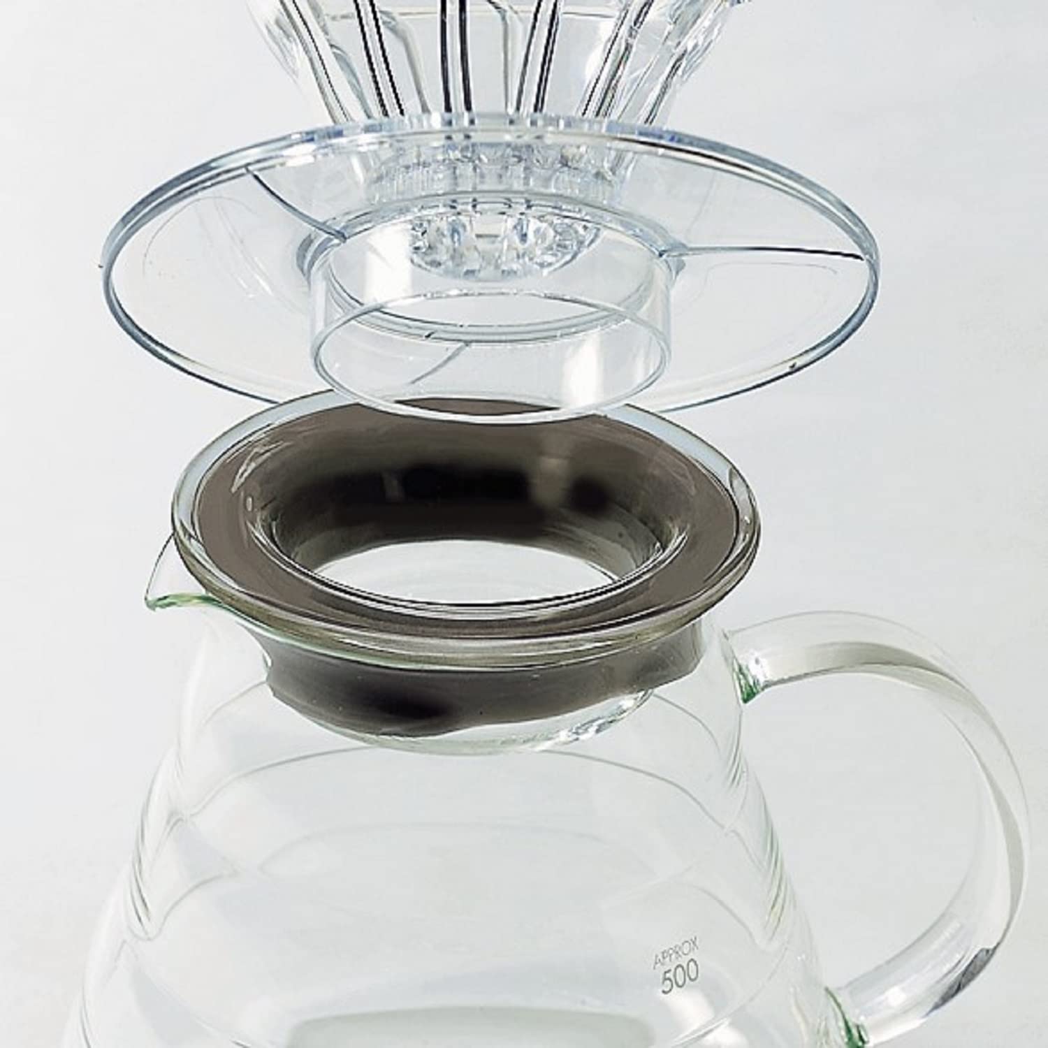 Foto 3 | Cafetera Hario V60, Gama De Vidrio, 800 Ml, Transparente - Venta Internacional.