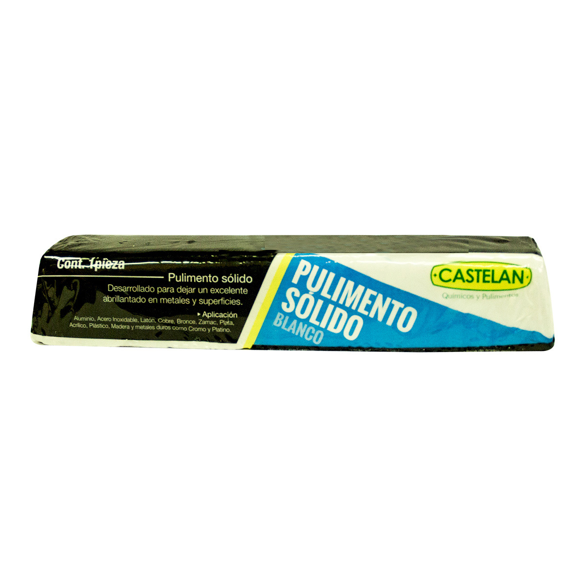 Barra Blanca Limpia Aluminio Alto Brillo Refividrio