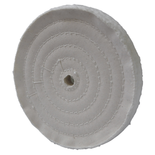 Foto 1 | Rueda De Tela Blanca Para Abrillantado Austromex 1620