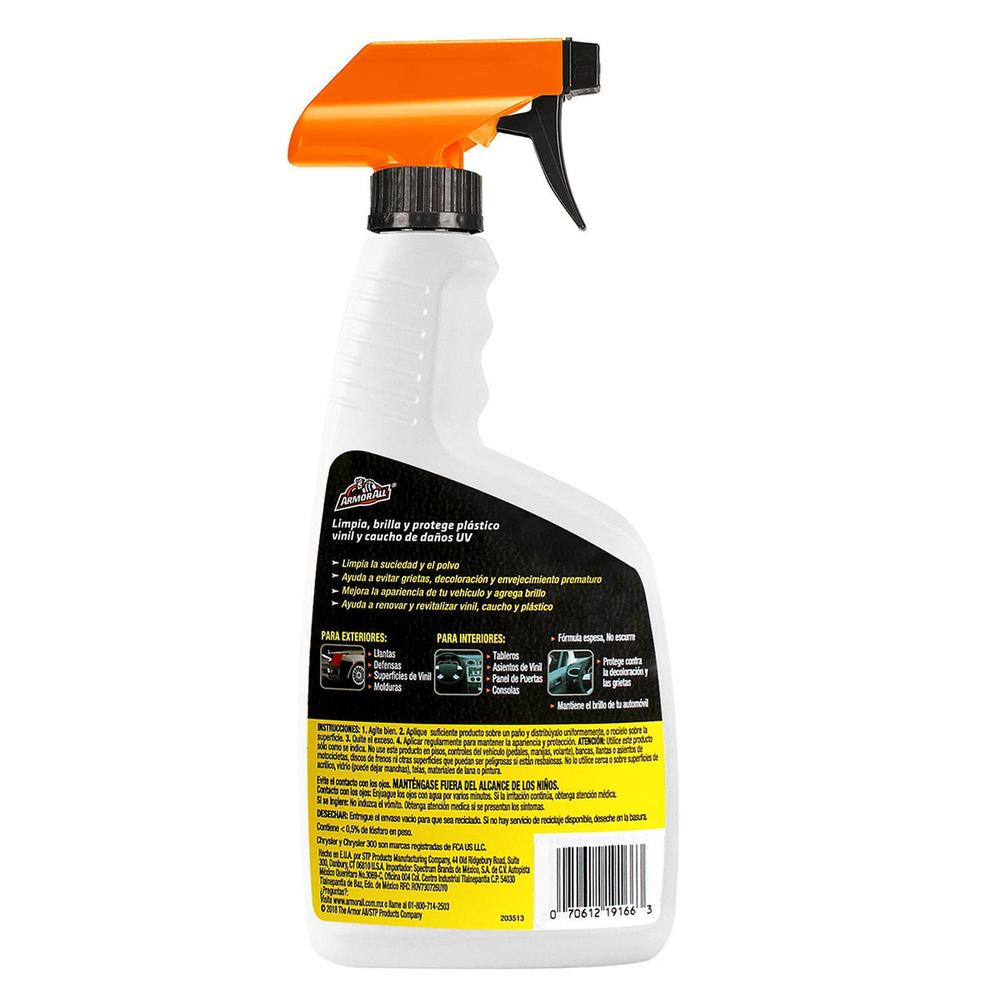 Foto 2 | 12 Protectores Armor All Limpiador Interior Brillo 473ml