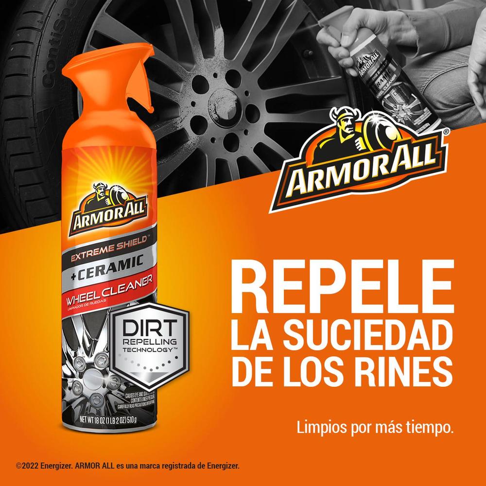 Foto 4 pulgar | 6 Protector Repelente Y Limpiador Para Rines Coche Armor All