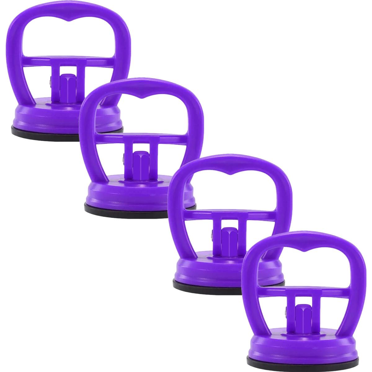 Foto 3 pulgar | Mini Ventosa Para Desabollar, Mxfxm-004, 4 Piezas, Mini, Morado, Plástico Abs Y Caucho, 58mm X 70mm, Carga Max: 15kg