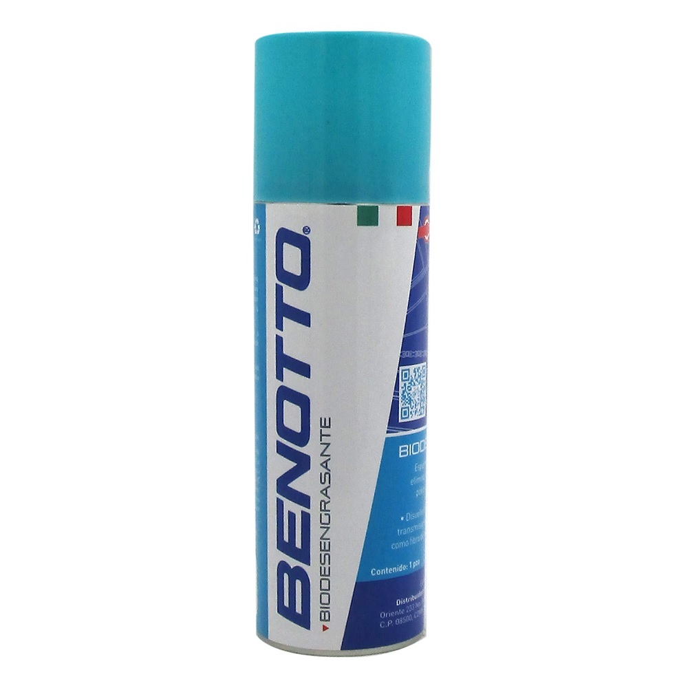Limpiador Desengrasante Biodegradable en Espuma Benotto 250 ml