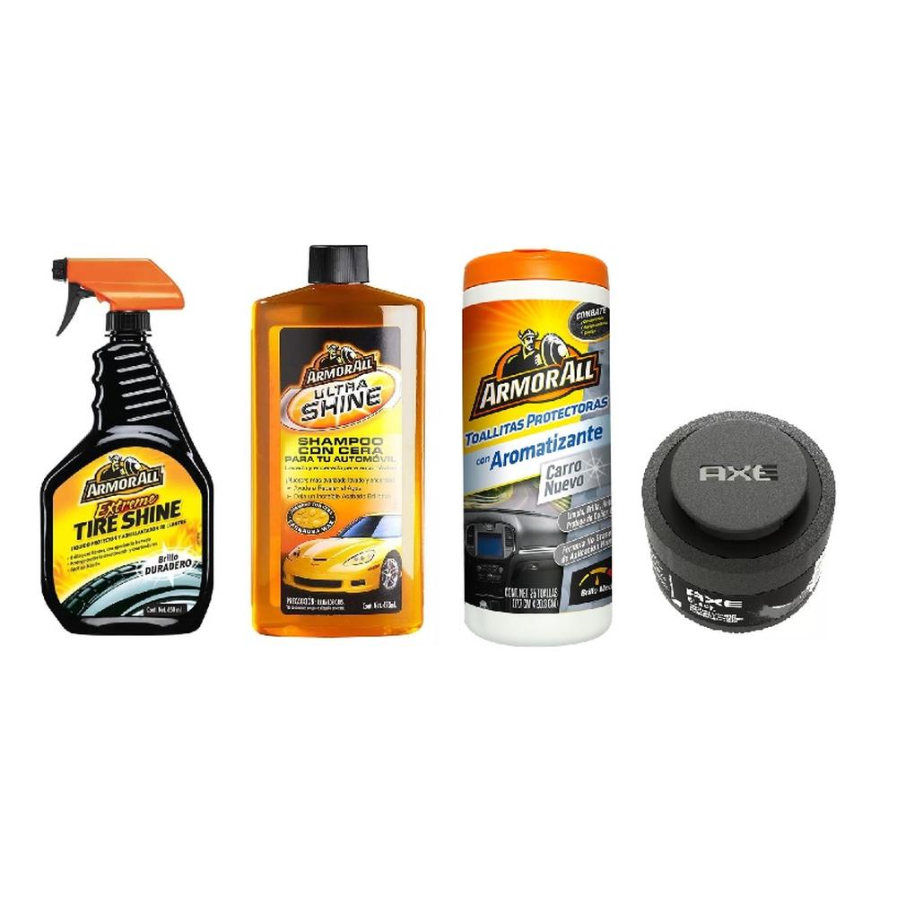 Foto 1 | Kit de Limpieza para Coche Espuma más Toallas más Aromat más Shampoo Armor All