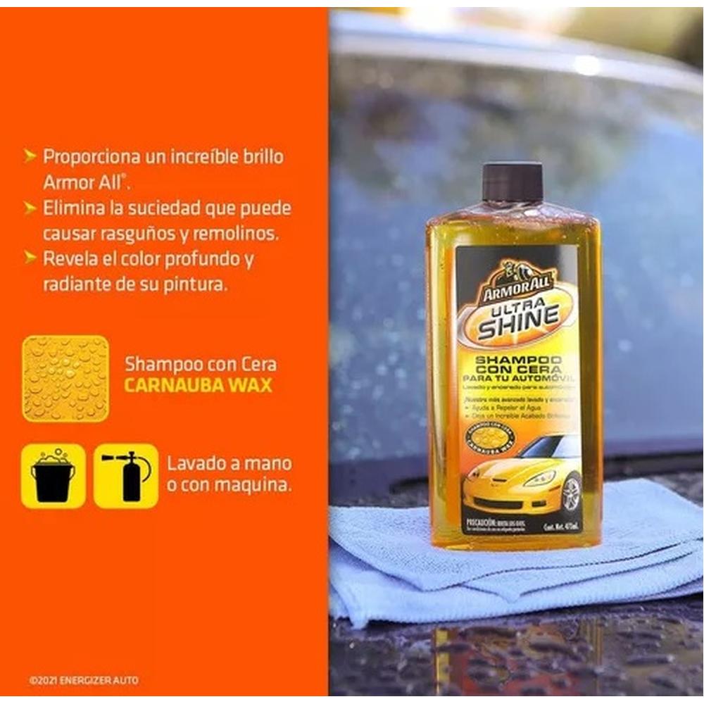 Foto 4 | Kit de Limpieza para Coche Espuma más Toallas más Aromat más Shampoo Armor All
