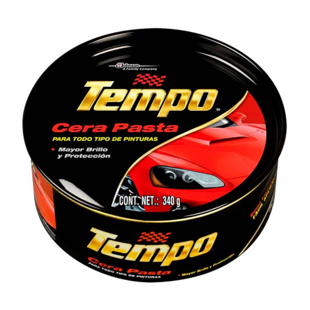 Foto 3 | Cera Pasta Tempo Y Cera Líquida Polish + Esponja Y 2 Paños
