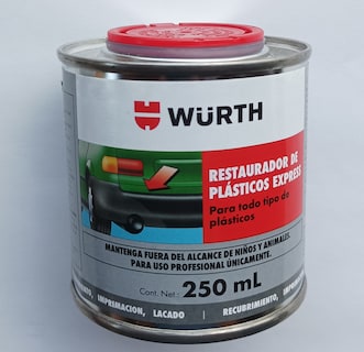 Foto 1 | Würth Cera Renovadora Exprés Para Plasticos Y Gomas 250ml Profesional Automotriz