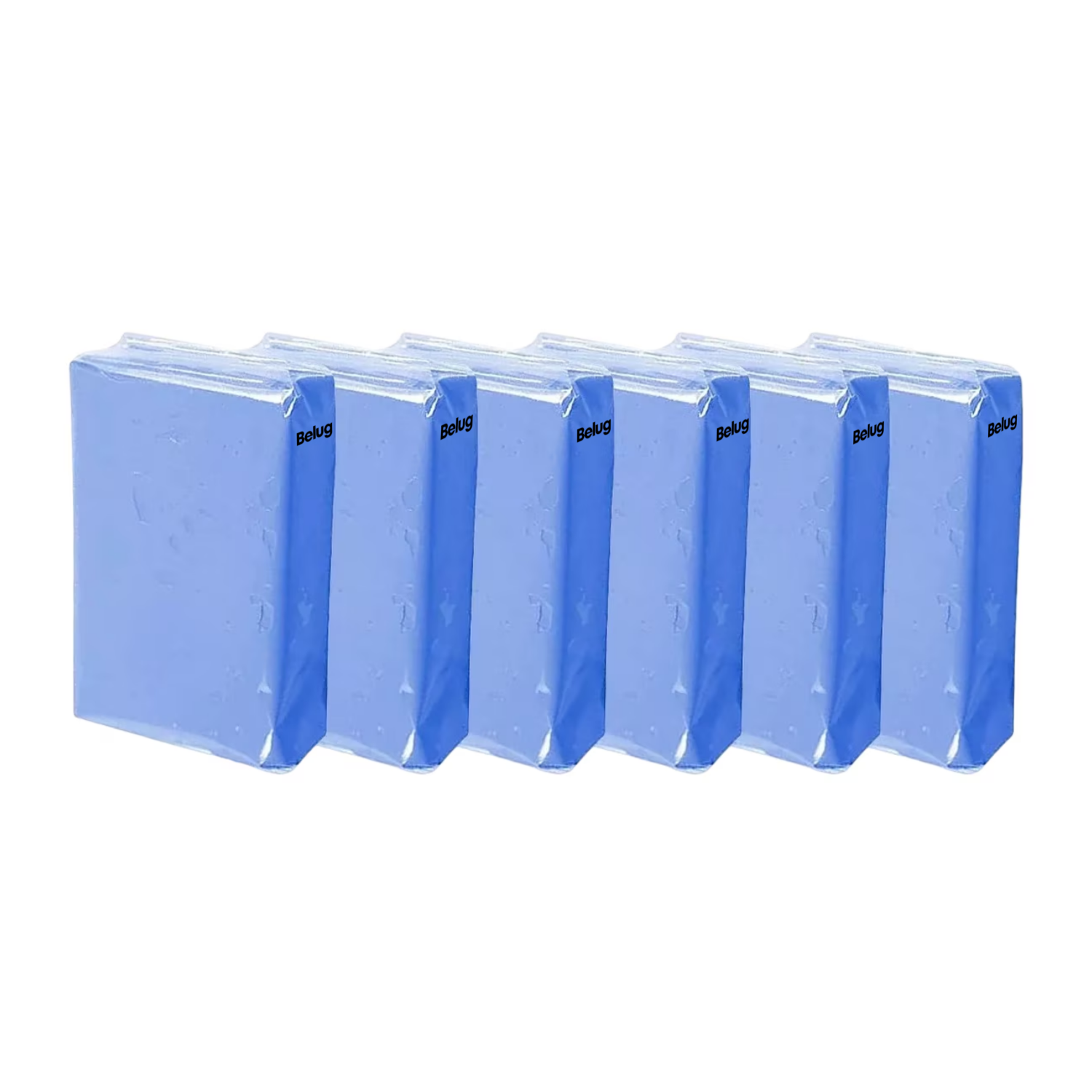 Foto 1 | Arcilla Plastilina Belug Descontaminante Limpiadora 6 Pcs, Azul