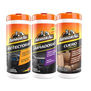 Foto 1 | Kit Toallas Limpiadoras Armorall 2x25 Uds 1x20 Uds Protección Total