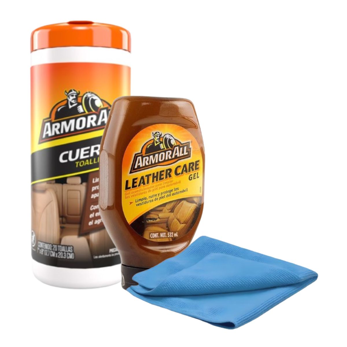 Foto 2 pulgar | Kit Protector Piel Armorall Gel + Toallas Protectoras + Paño