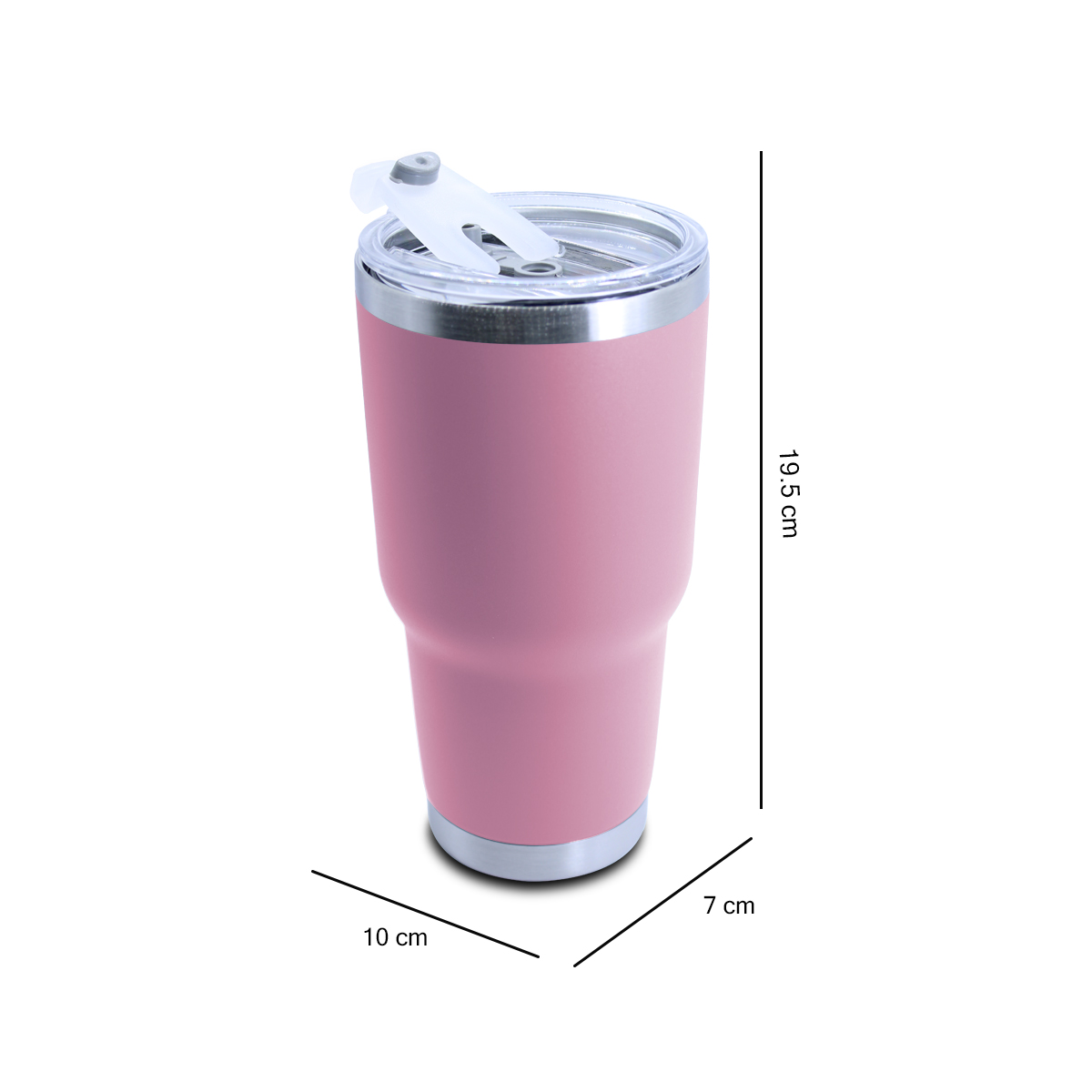 Foto 4 pulgar | Vaso Térmico Yeti color Rosa Capacidad de 30 oz