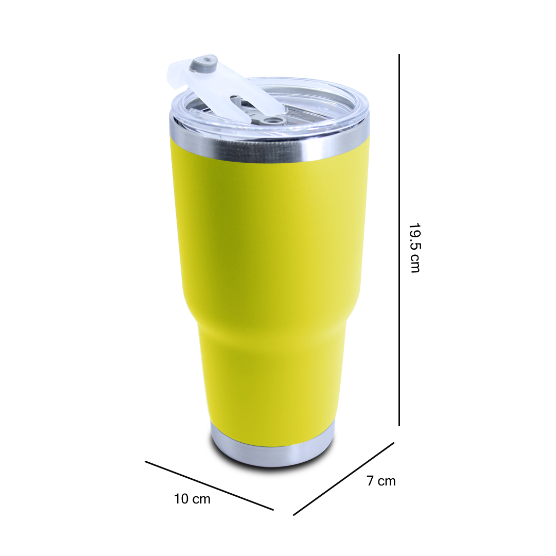 Foto 4 pulgar | Vaso Térmico Yeti Amarillo 30 Oz