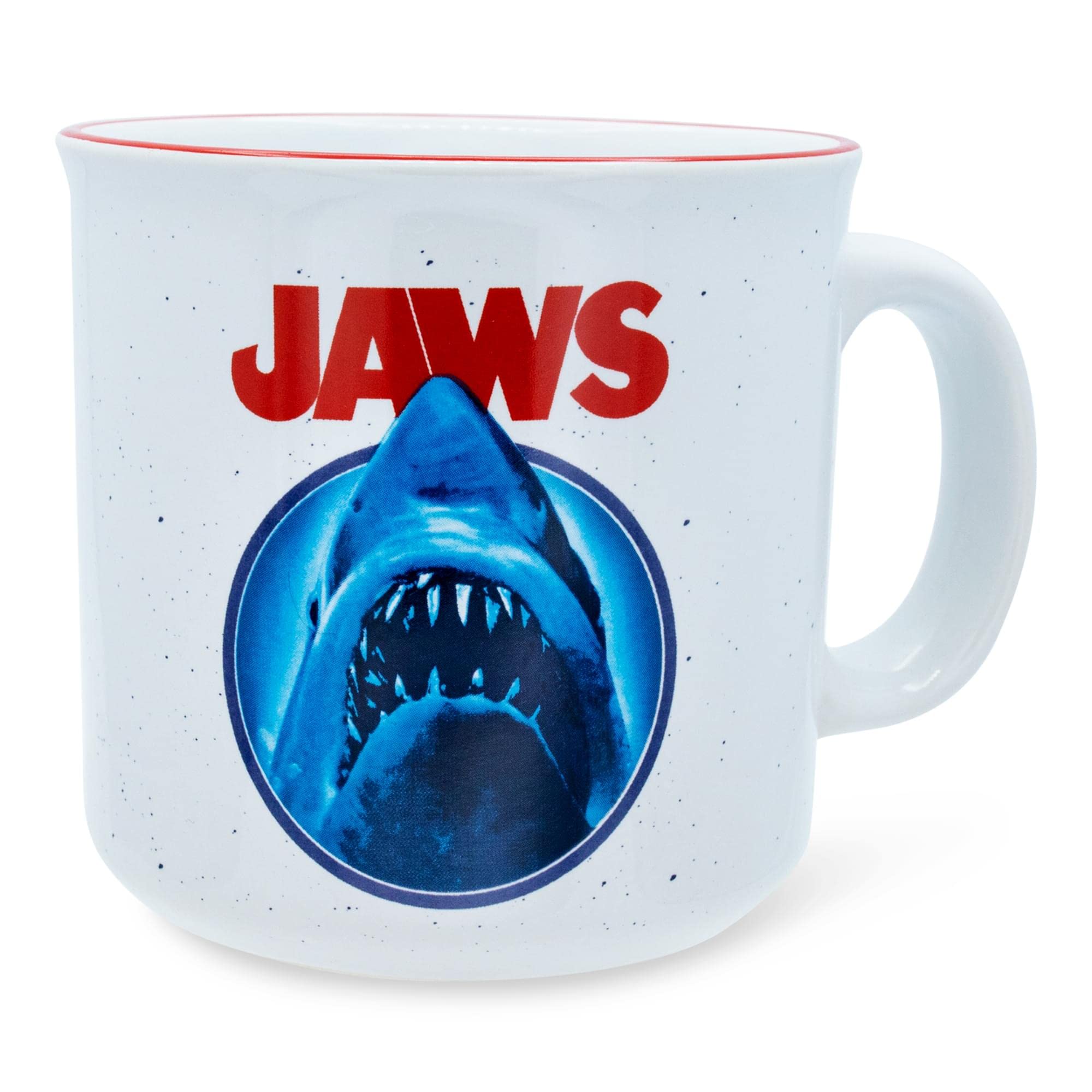 Foto 2 pulgar | Taza De Cerámica Estilo Camper Silver Buffalo Jaws 600 Ml - Venta Internacional.