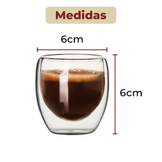 Foto 7 | Set De 4 Tazas Para Café Espresso