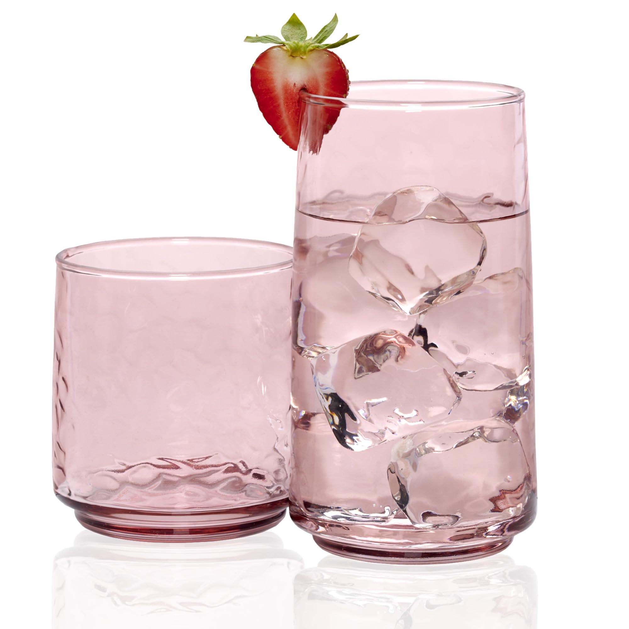 Foto 2 pulgar | Vasos Para Beber Anchor Hocking Rosewater Brockhill, 16 Unidades - Venta Internacional.